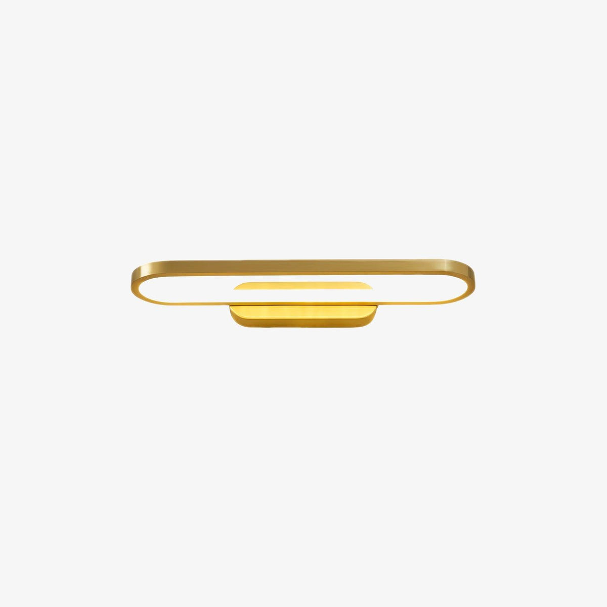 Applique LED barre horizontale en laiton et acrylique — Nielle