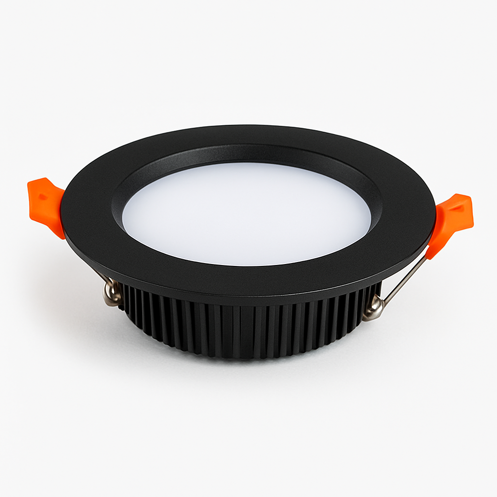 10 pièces LED Downlight 12W 15W 18W 9W AC220V 5W 7W 110V Spot encastré en aluminium épais éclairage chambre cuisine intérieur vers le bas lampe
