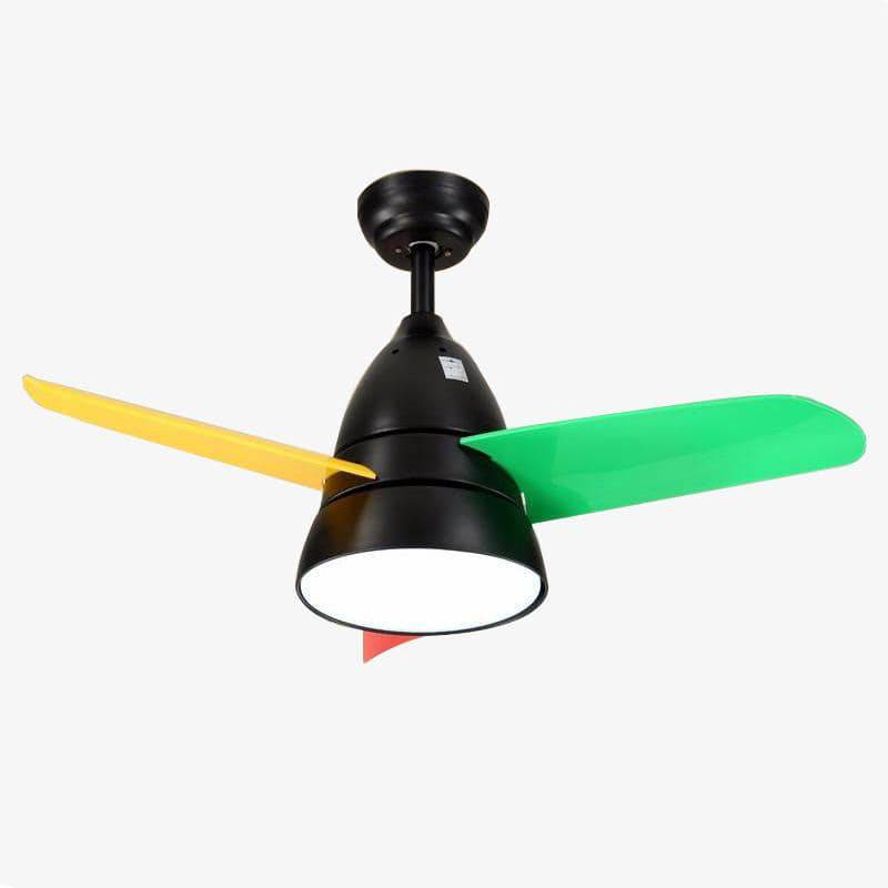 Ventilateur de plafond pour enfant à pales colorées Sove
