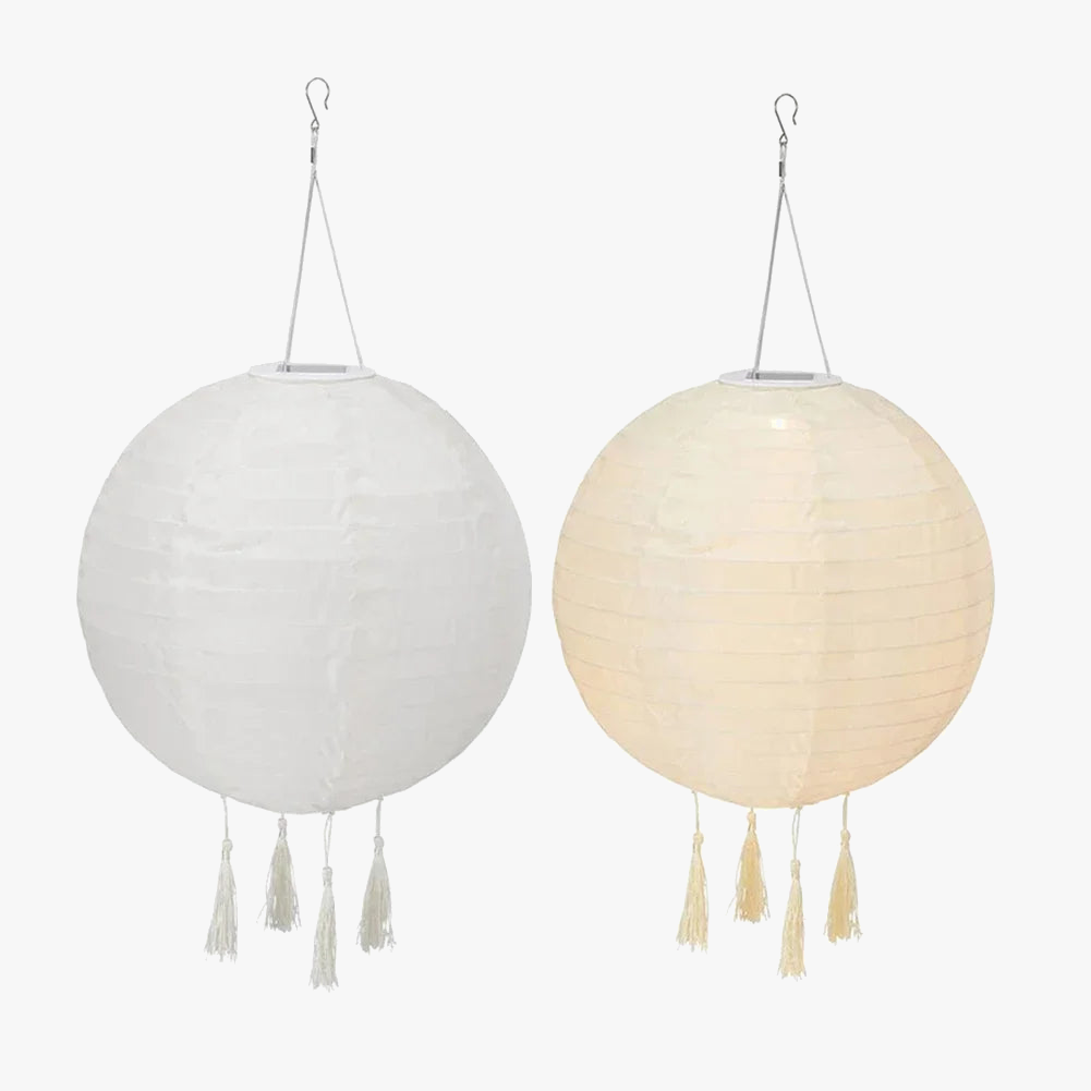 Suspension 25cm LED Lanterne Solaire Lampe Étanche Extérieure Suspendue Lumière Blanche Décor De Fête Décoration De Jardin Environnement Chaud Meilleur Cadeau
