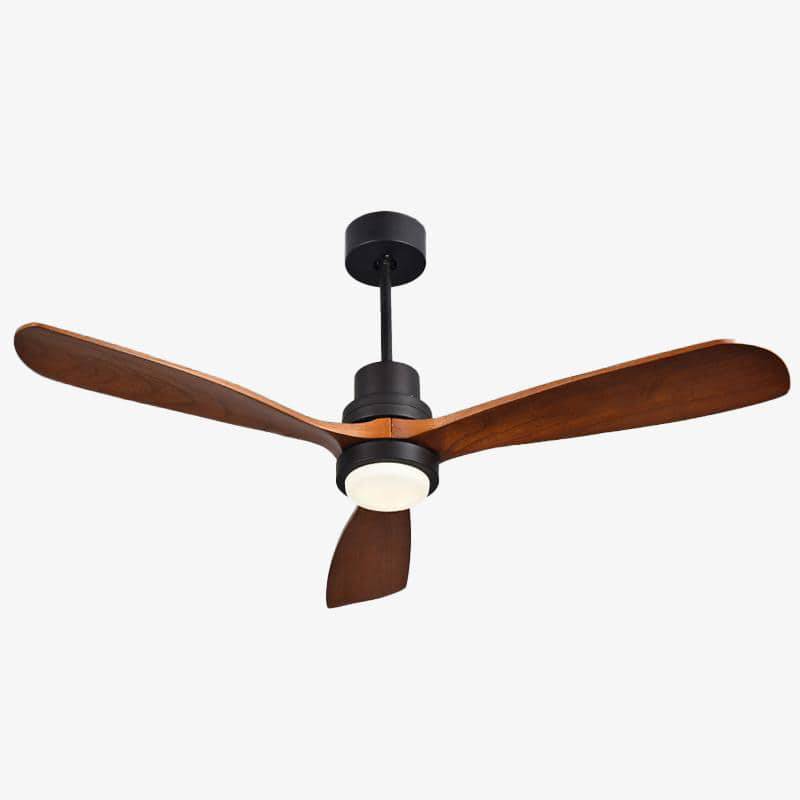 Ventilateur de plafond LED Fans (base noire ou blanche)