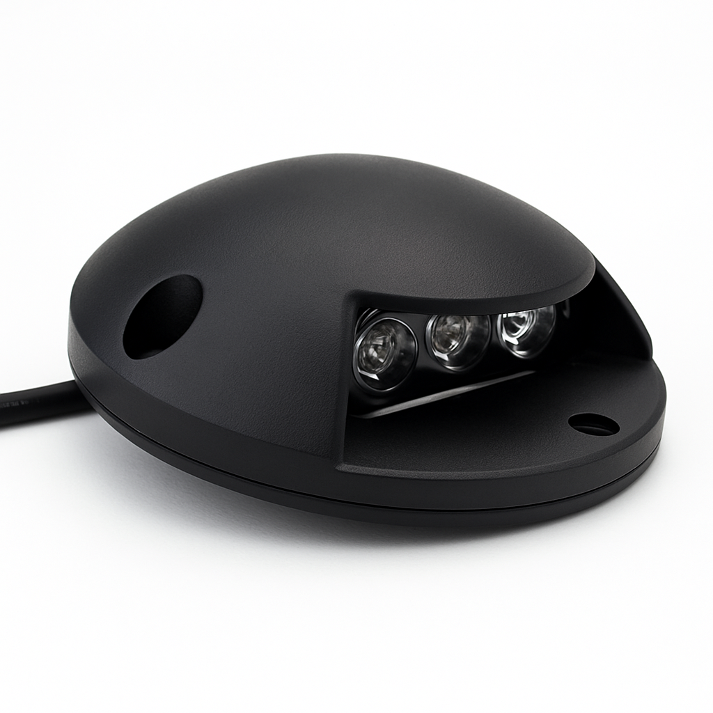 3W LED étanche lumière souterraine sol extérieur chemin de jardin sol enterré cour Spot lumière paysage