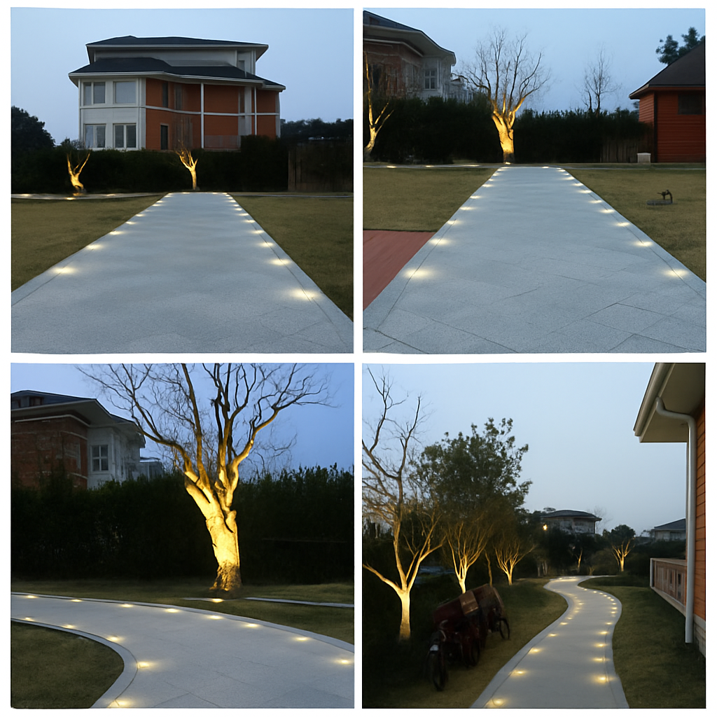3W LED étanche lumière souterraine sol extérieur chemin de jardin sol enterré cour Spot lumière paysage