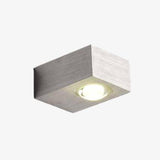 Applique murale à LED carré Gris