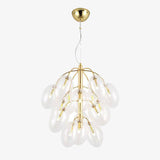 Suspension design avec boules de verre Cafe