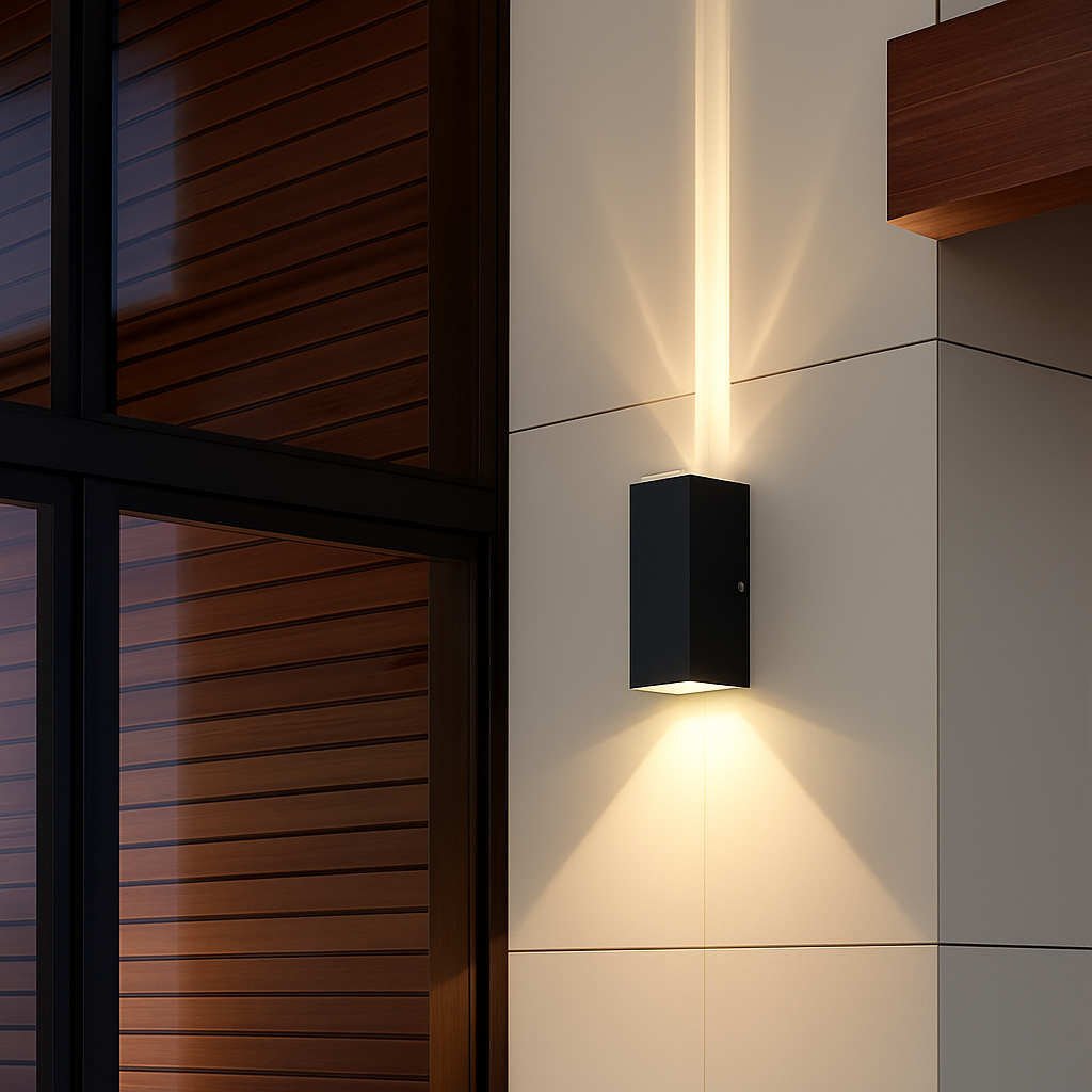 6W 10W 20W Outdoor LED Wall Lights Up and Down Narrow Beam COB Aluminium Wall Sconces Porch Light Garden Waterproof Spotlight