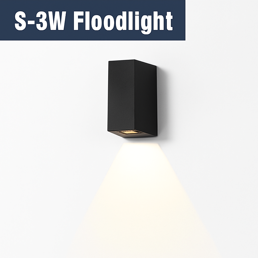6W 10W 20W Outdoor LED Wall Lights Up and Down Narrow Beam COB Aluminium Wall Sconces Porch Light Garden Waterproof Spotlight