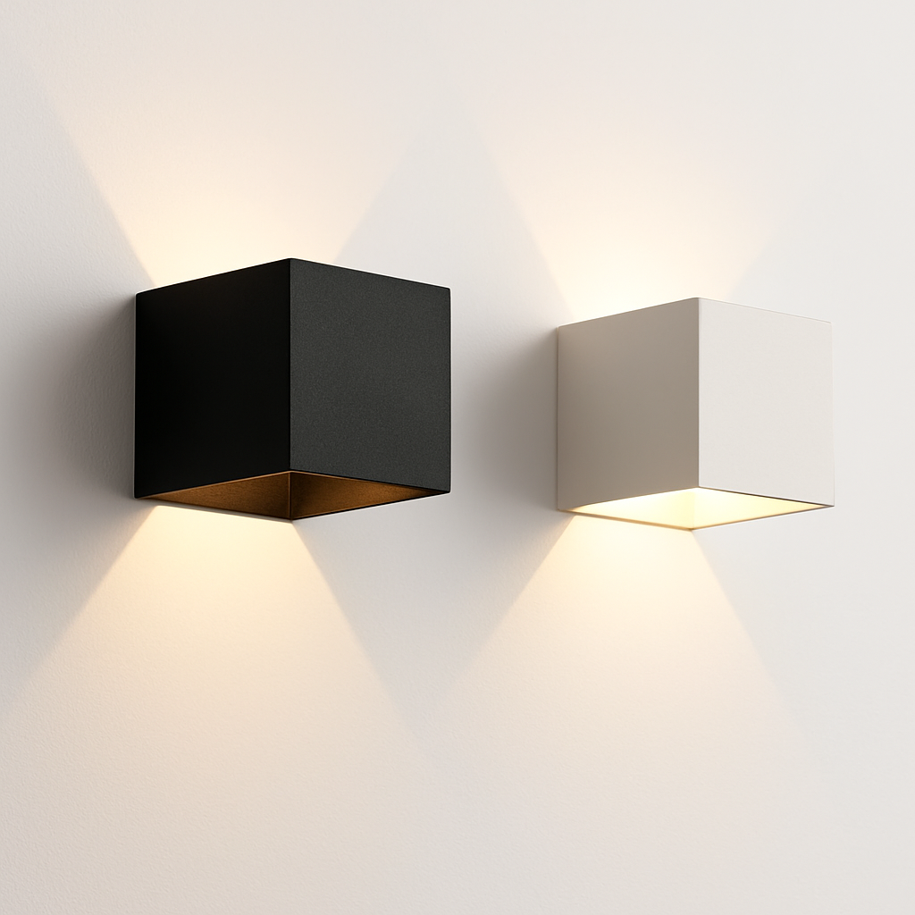 6W/12W applique murale LED lumière extérieure étanche IP65 porche jardin applique et intérieur chambre chevet décoration éclairage lampe en aluminium
