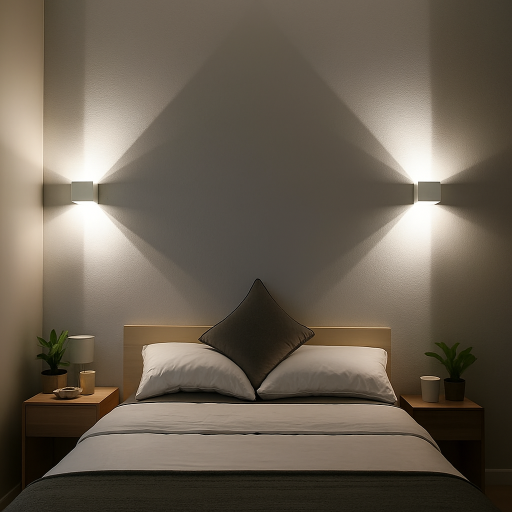 6W/12W applique murale LED lumière extérieure étanche IP65 porche jardin applique et intérieur chambre chevet décoration éclairage lampe en aluminium