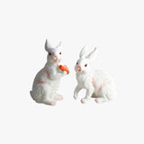Lampe de jardin à poser en résine en forme de lapin — Gorgone