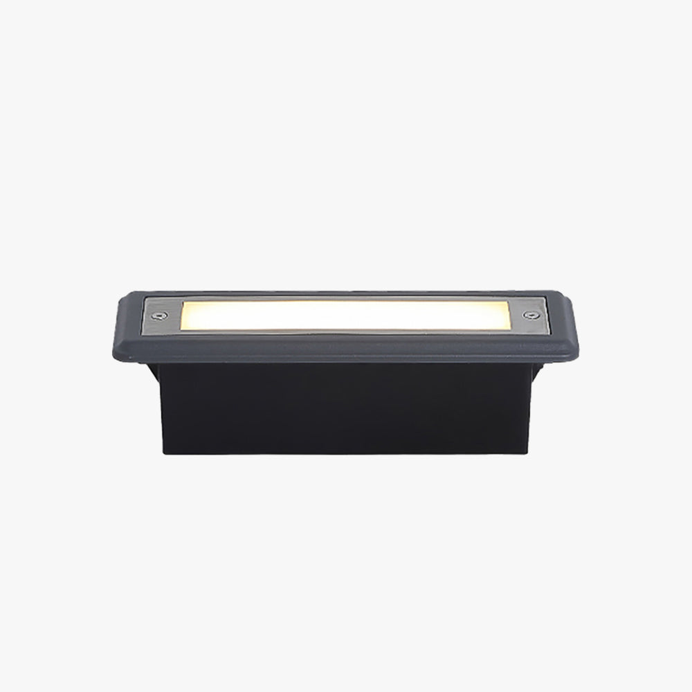 Ray Moderne LED Lampadaire Extérieure Noir Métal/Acrylique Jardin Couloir — Oeillet