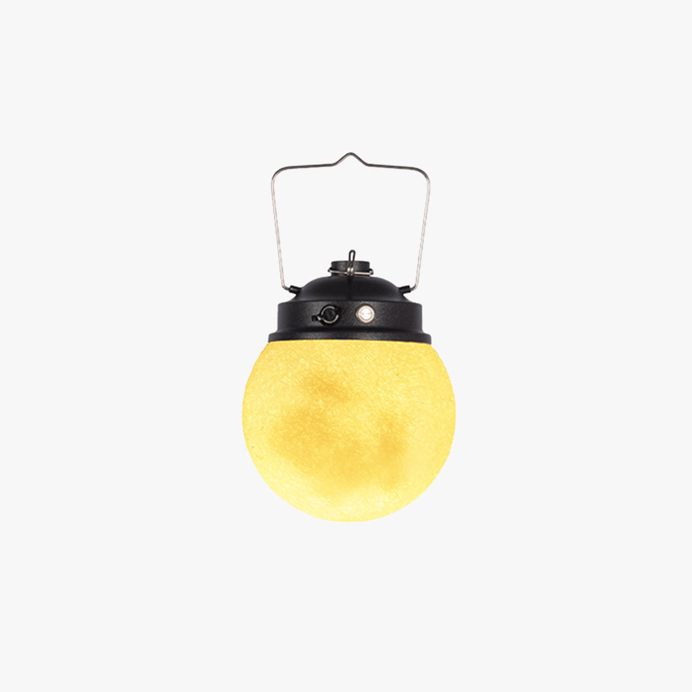 Suspension Extérieure Globe Moderne, Métal/Résine, Or — Gentiane