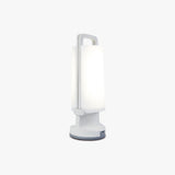 Lampe à poser cylindrique en acrylique avec anse métallique — Sétaire