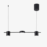Lustre design à LED allongé en métal style Luxury Hang