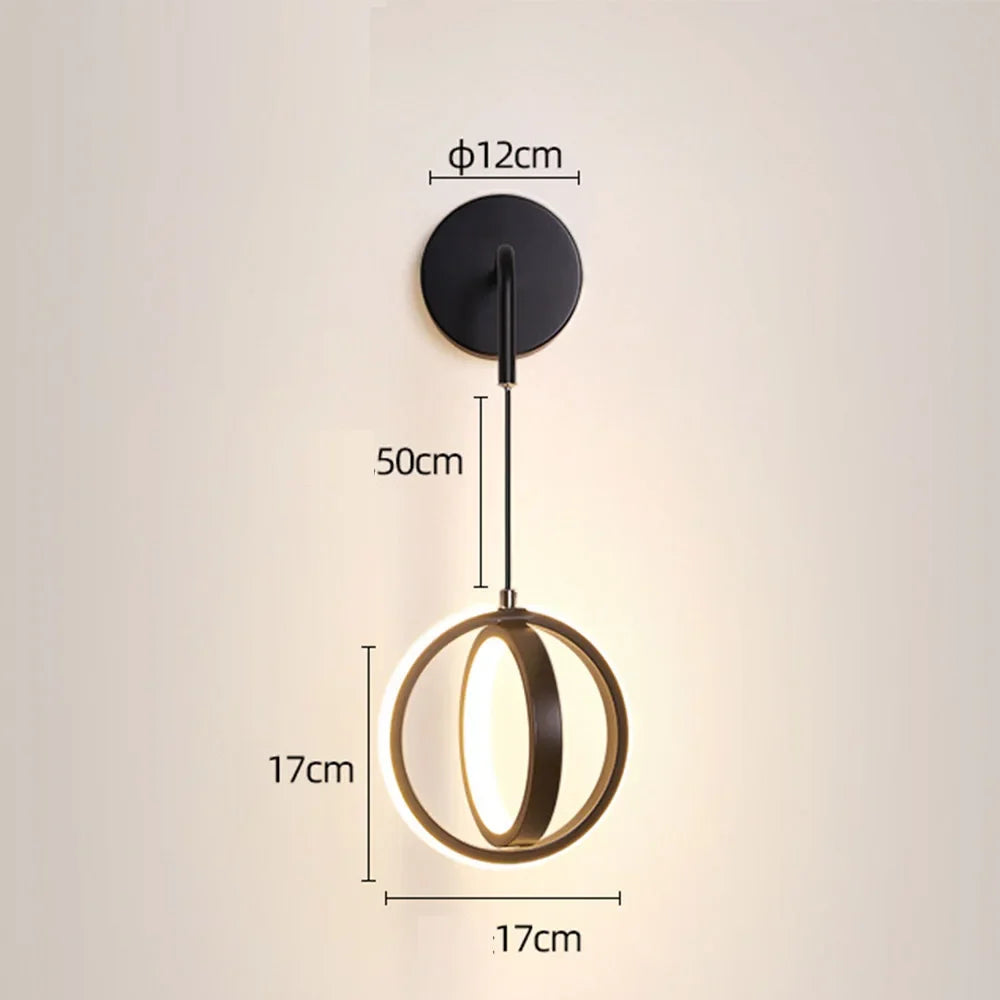 applique murale led moderne pour décoration intérieure élégante