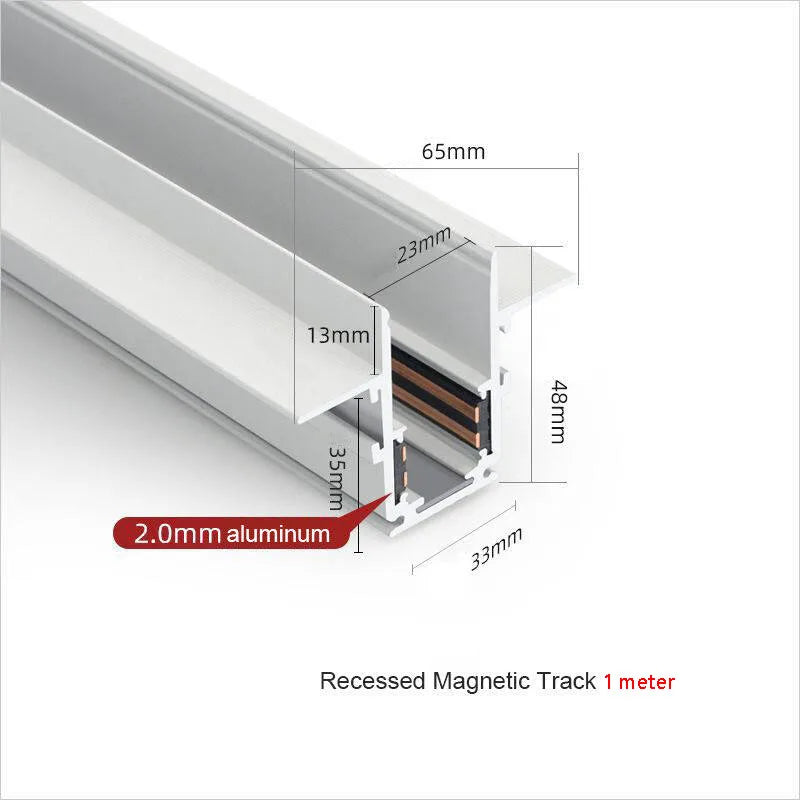 spot lumineux magnétique led smart tuya zigbee design moderne