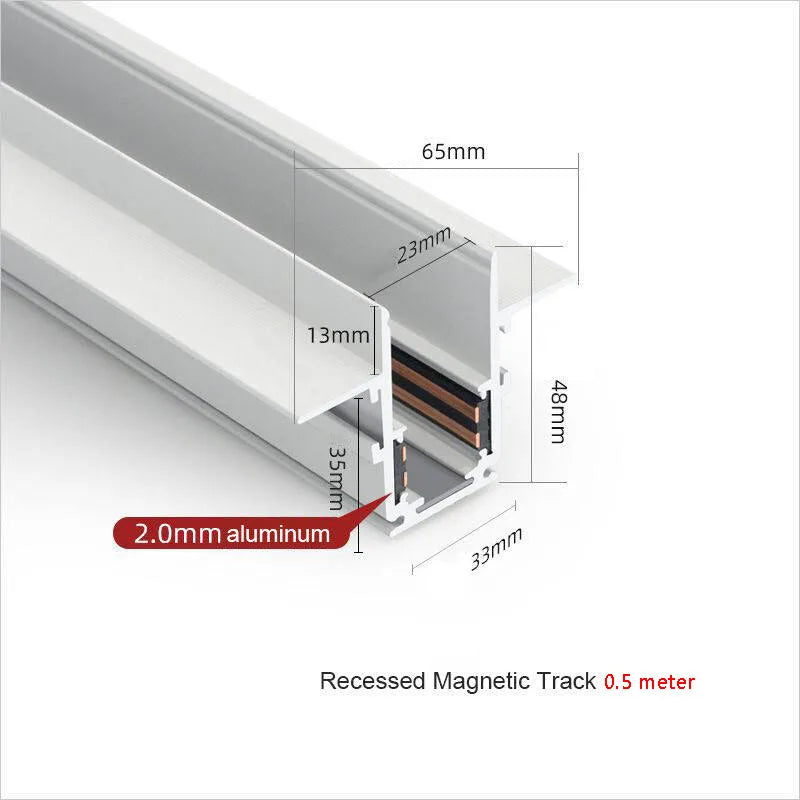 spot lumineux magnétique led smart tuya zigbee design moderne