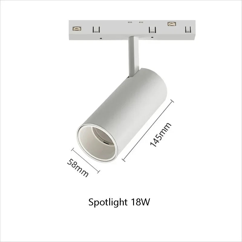 spot lumineux magnétique led smart tuya zigbee design moderne