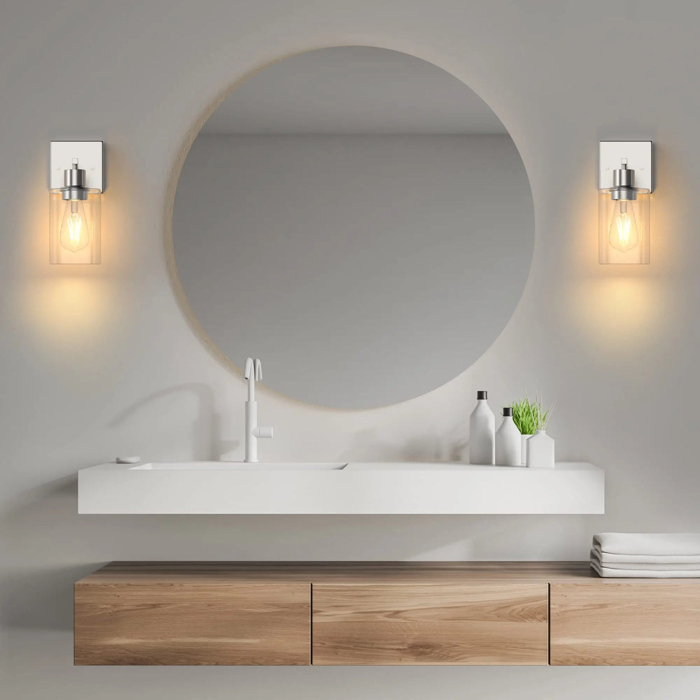 applique murale led salle bain étanche angle ajuster luminaire mural