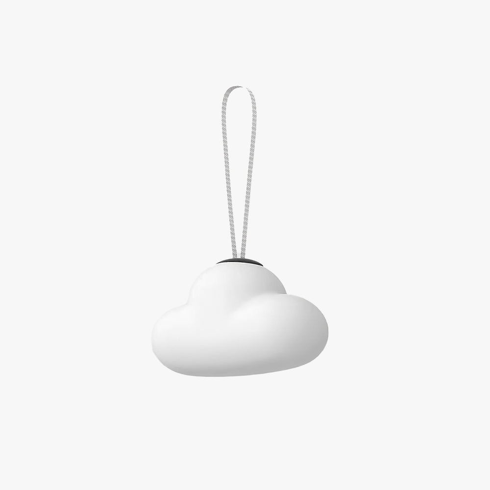 Suspension Extérieure Nuage Moderne, Métal/Acrylique, Blanc — Gaulthérie