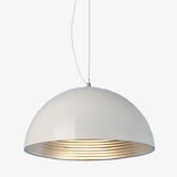 Suspension design à LED avec abat-jour arrondi en métal Loft