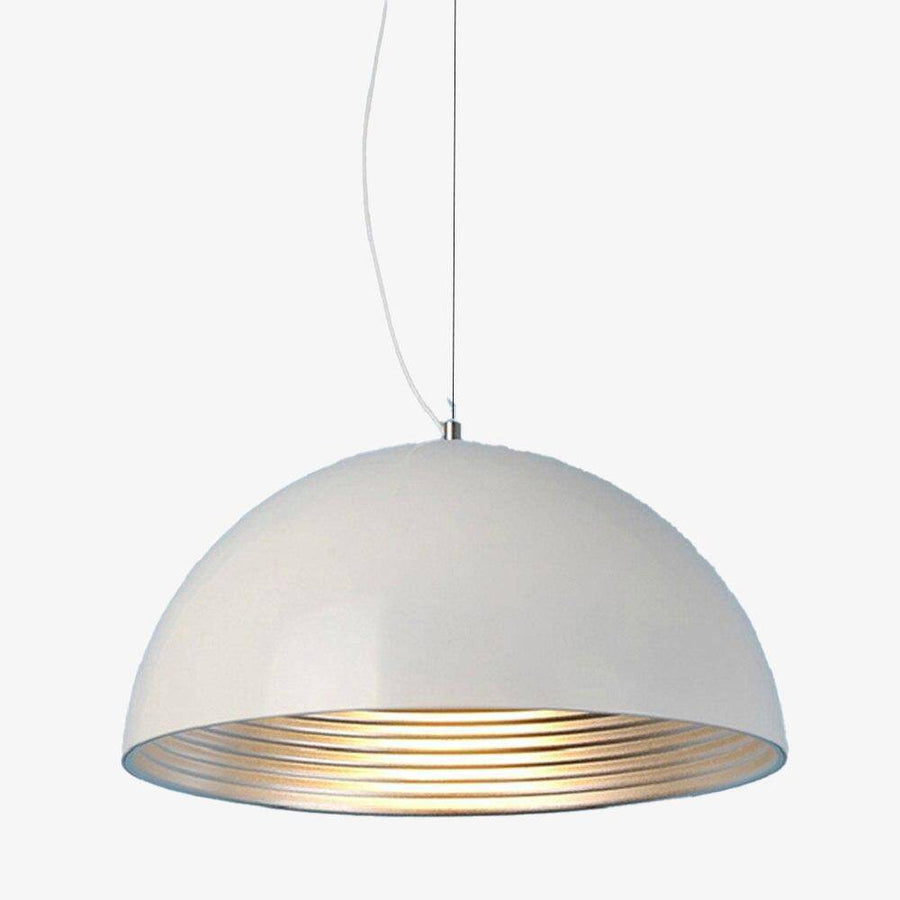 Suspension design à LED avec abat-jour arrondi en métal Loft
