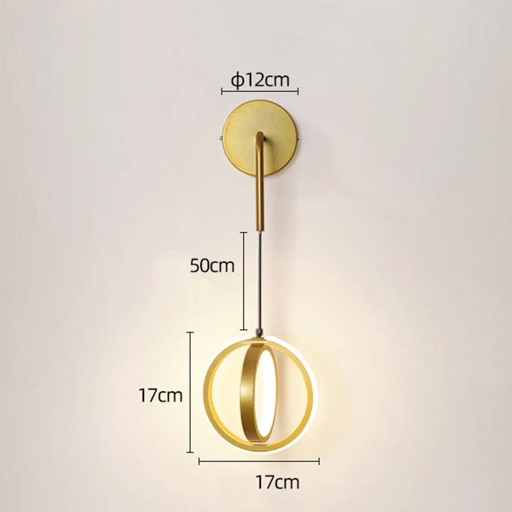applique murale led moderne pour décoration intérieure élégante