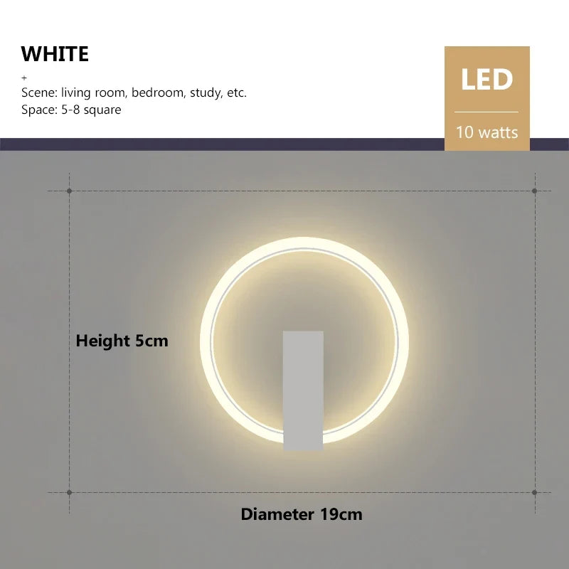 applique murale led moderne pour un éclairage intérieur élégant