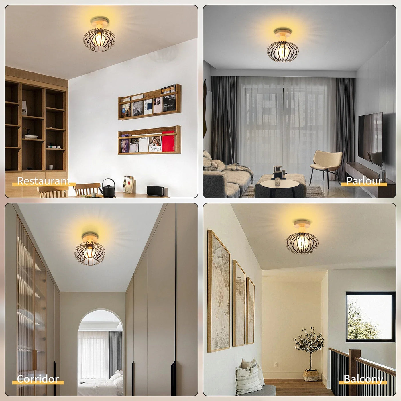 plafonniers led nordiques pour intérieur restaurant galerie salon
