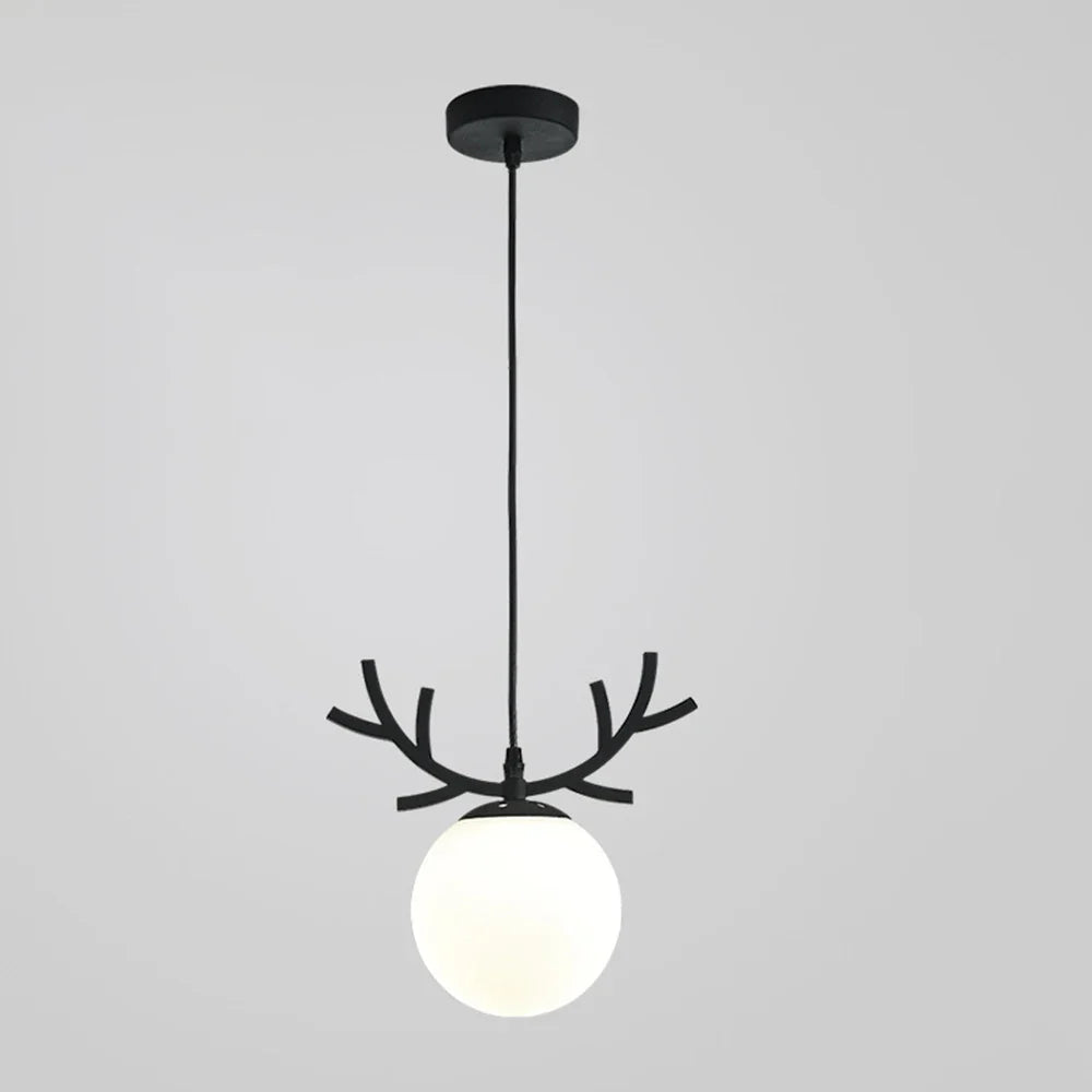 suspension en verre design vintage luminaire plaqué or moderne