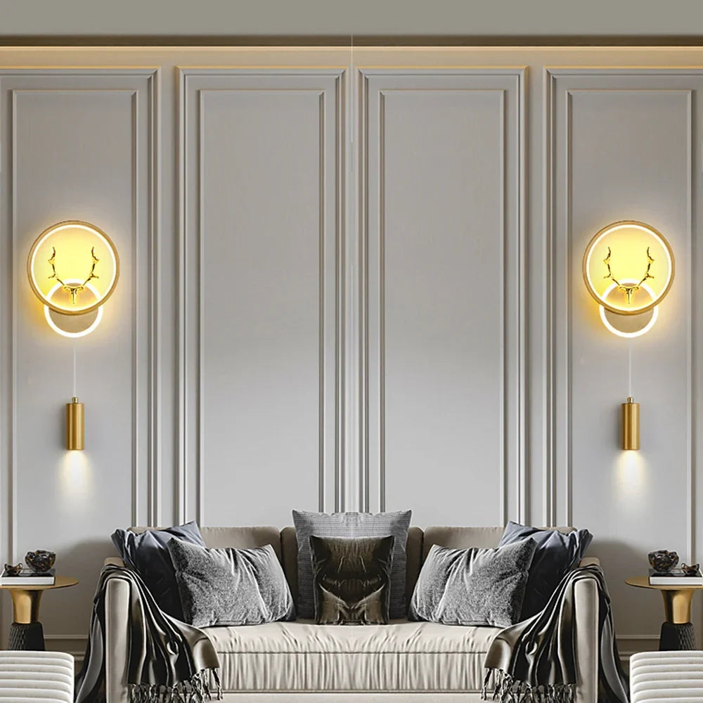 lampe de chevet créative style nordique pour décoration intérieure