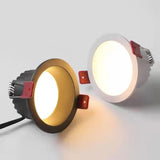 Spot lumineux Led rond antiéblouissant encastrable pour le plafond