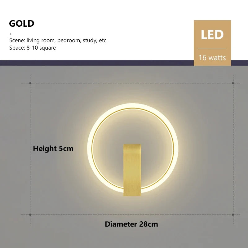 applique murale led moderne pour un éclairage intérieur élégant