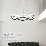 lustre suspendu moderne en led pour décoration intérieure