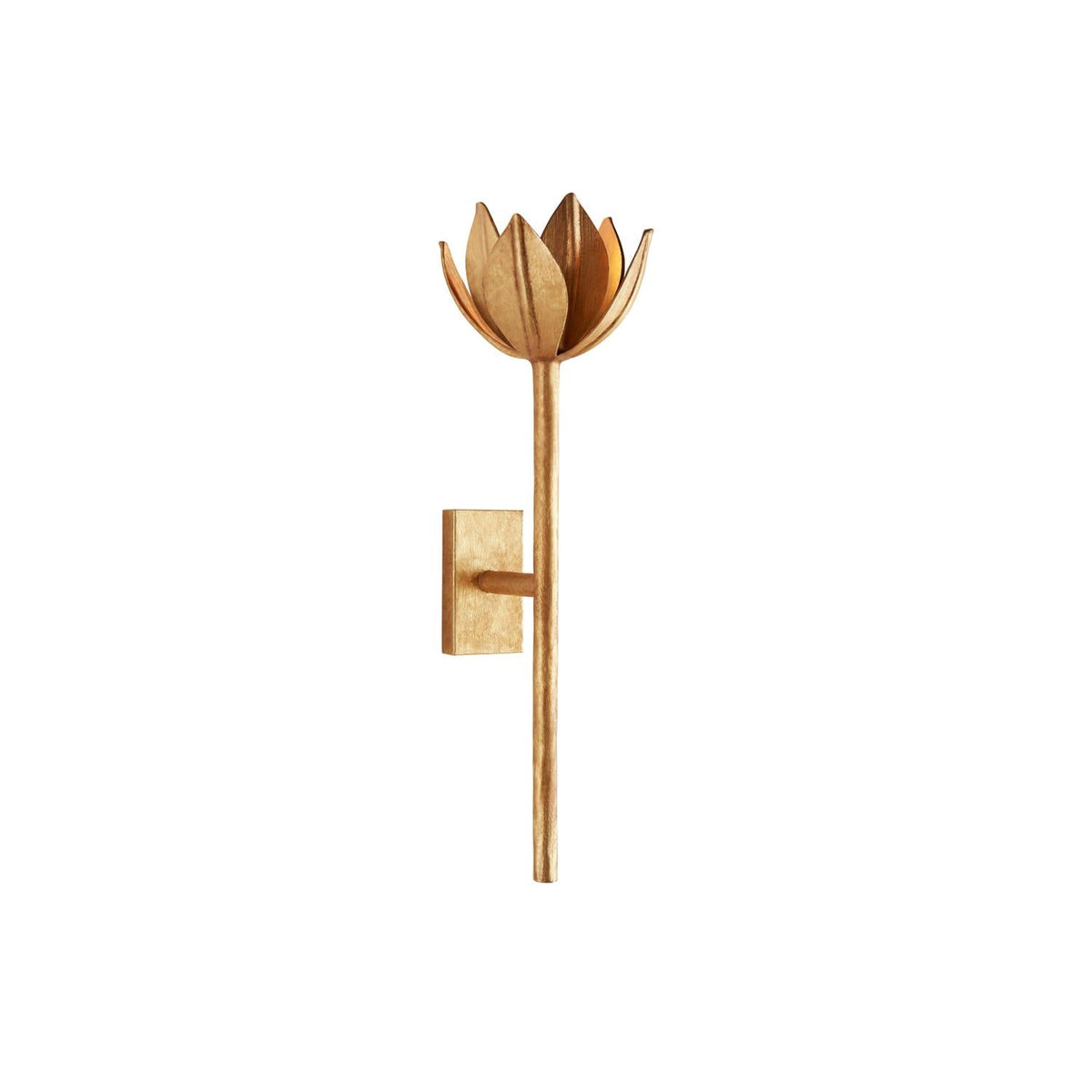 Applique Murale Laiton Moderne Salon — Tournesol