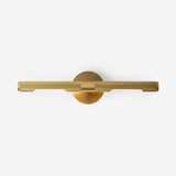 Applique murale barre horizontale en laiton pivotante — Tellinne