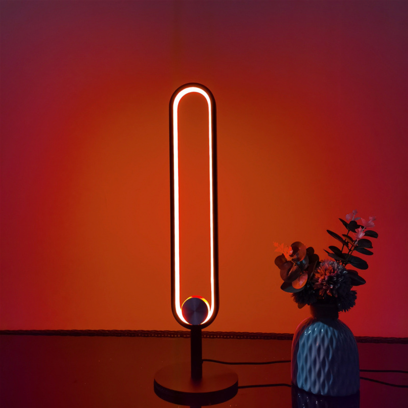 Lampe à poser industriel LED minimaliste en métal Hevenly