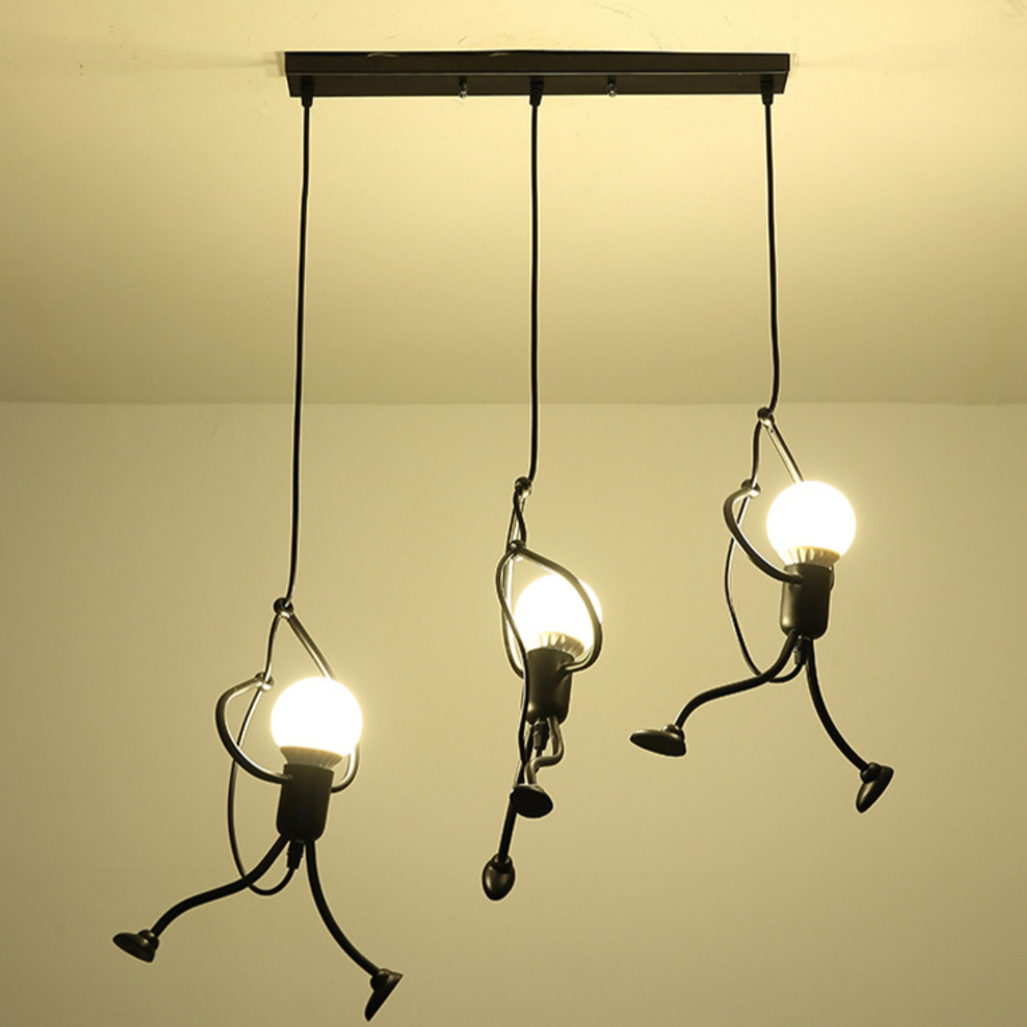 Suspension design à LED bonhomme suspendu Human