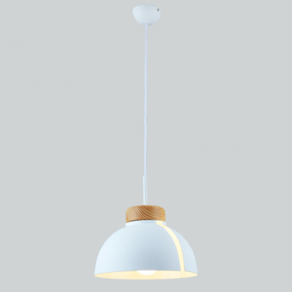 Suspension LED demi-boule colorée Loft