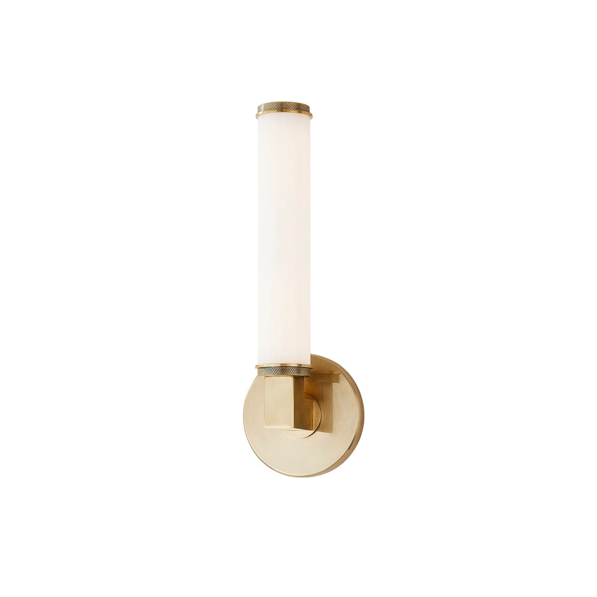 Applique Murale Moderne Minimaliste En Laiton Et Verre — Traverse