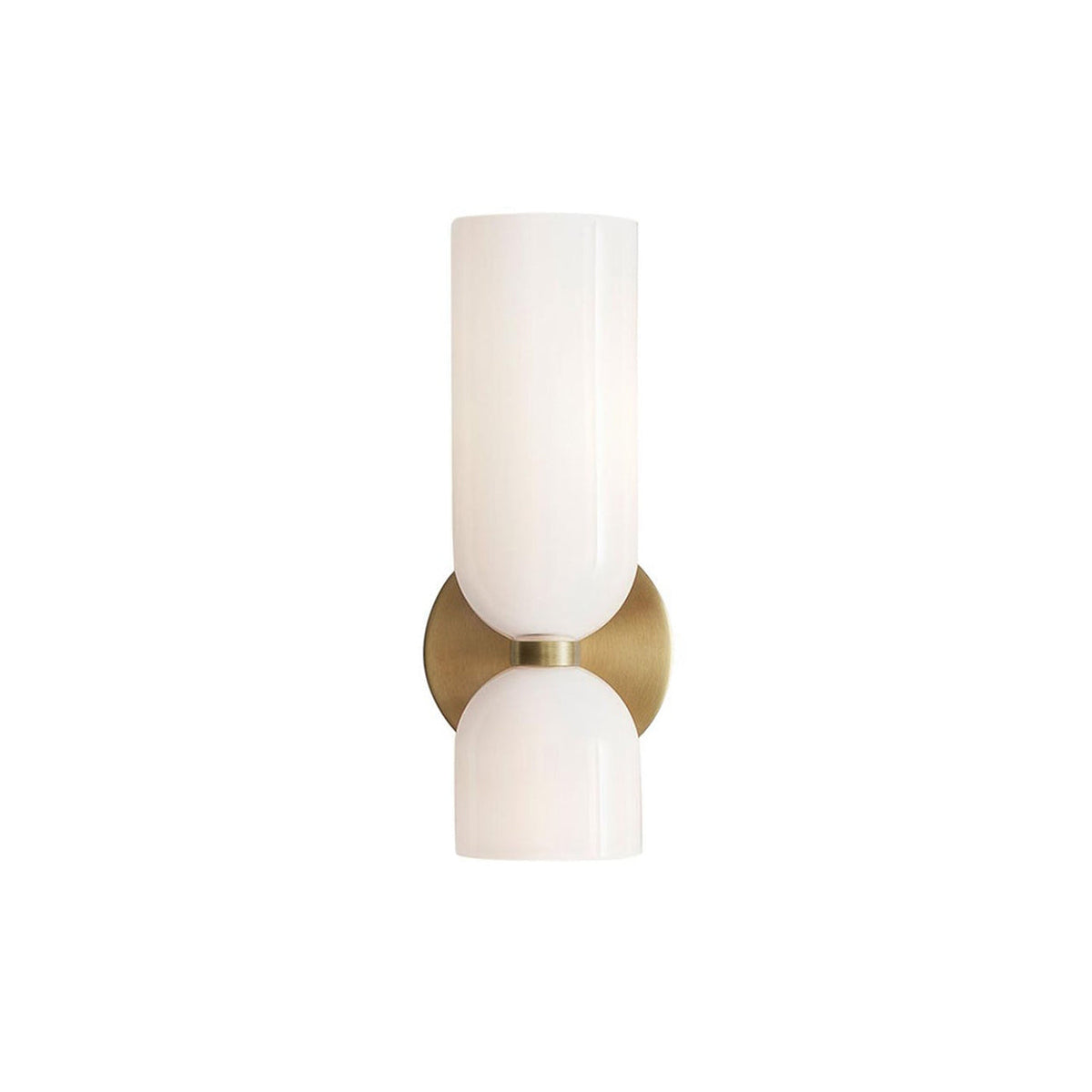 Applique Murale Laiton Verre Moderne — Houppier