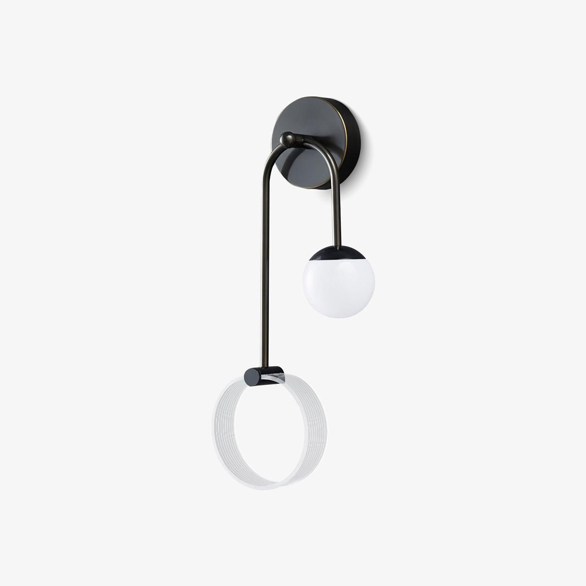 Applique Murale LED Laiton Minimaliste Moderne — Vanille