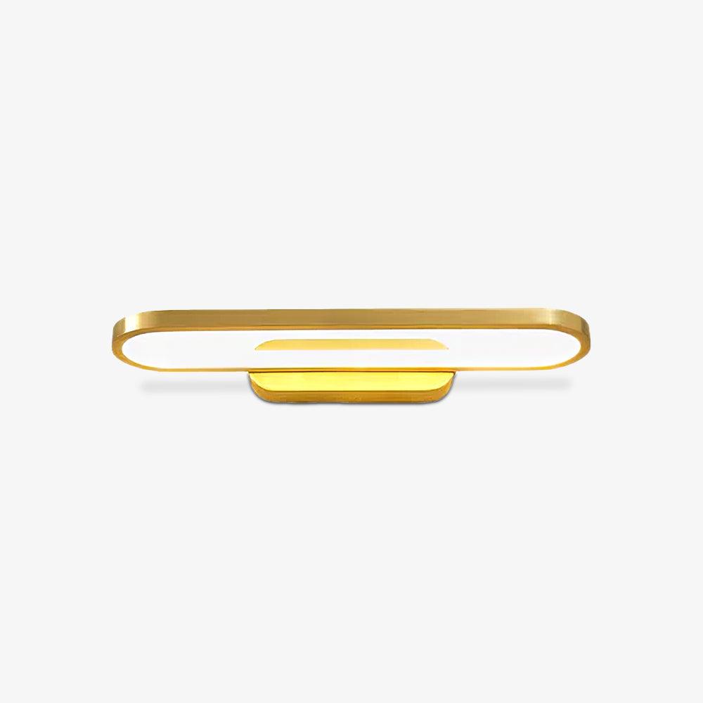 Applique Murale LED Moderne Minimaliste en Laiton — Nielle