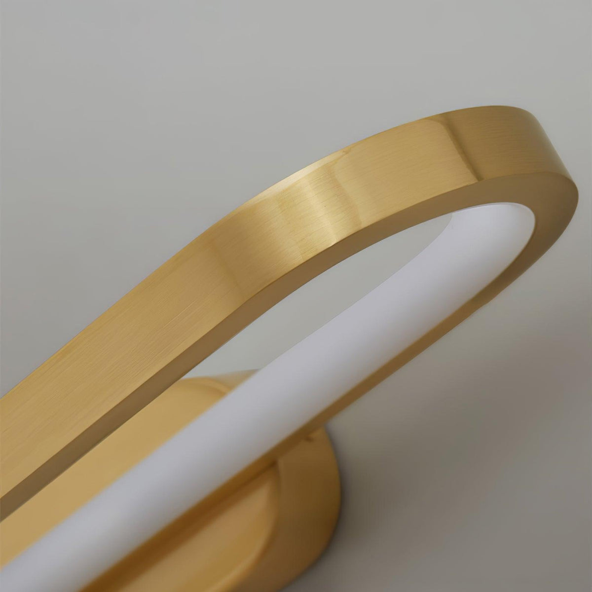 Applique LED barre horizontale en laiton et acrylique — Nielle