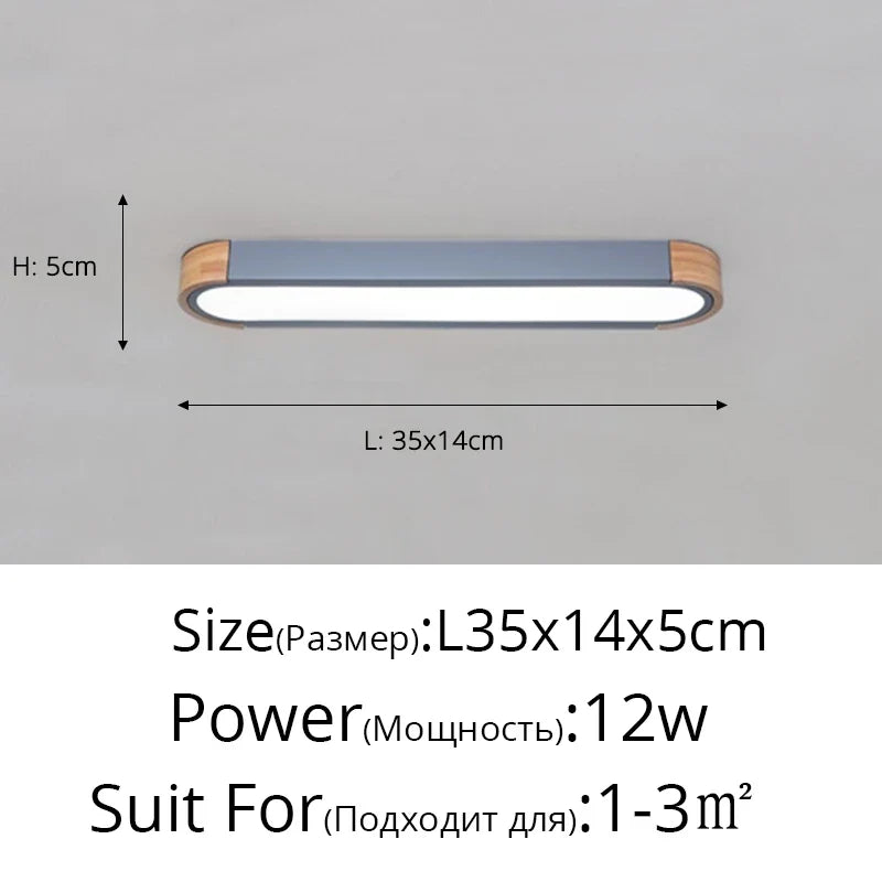 lumière led en bois style industriel pour extérieur nordique