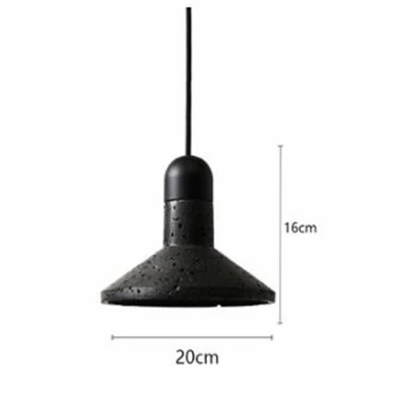 suspension en terrazzo de ciment style industriel haut de gamme