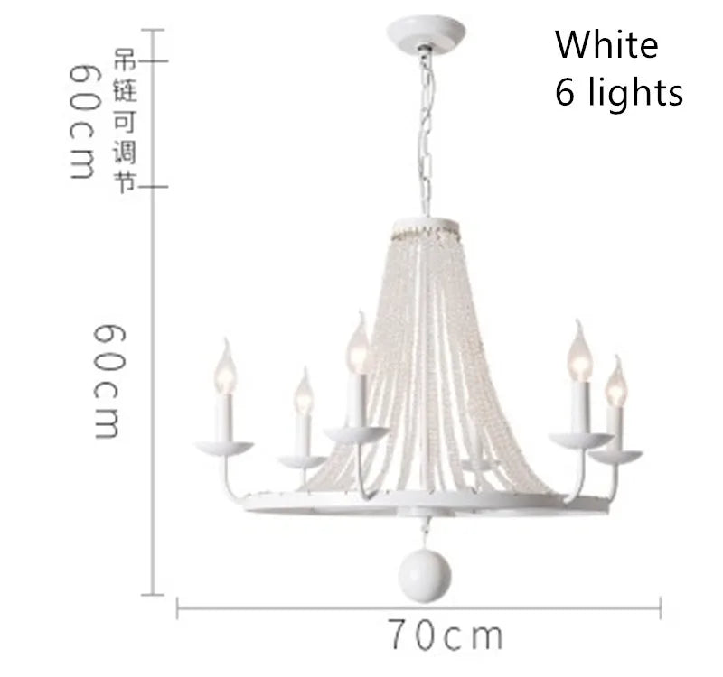 lustre vintage en cristal rétro pour café et bar