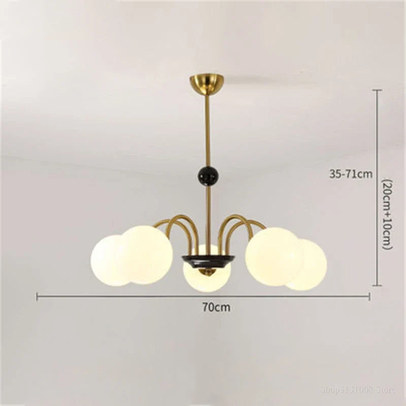 lustre moderne led décoration nordique éclairage intérieur