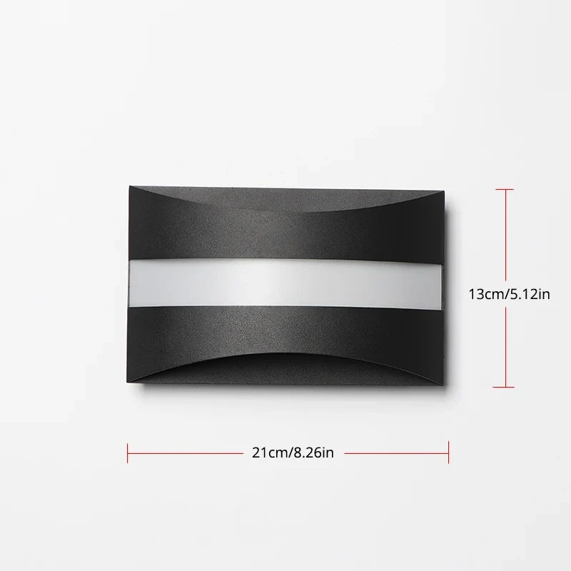 10W LED Wall Lamp Wrought Iron Wall Light  Indoor Corridor Staircase Living Room Bedroom Bedside Decorative Lighting