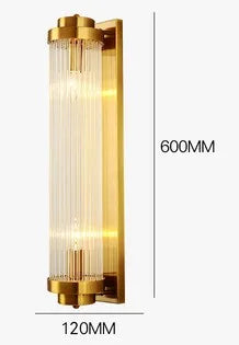 applique murale moderne led en cristal design élégant pour intérieur